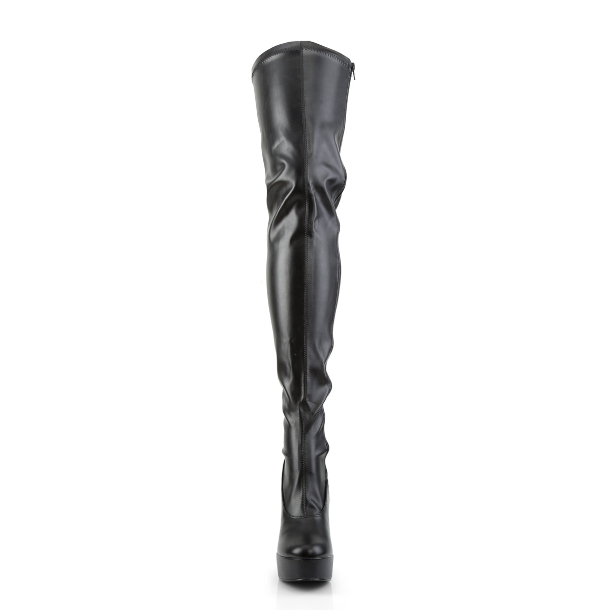 Pleaser Womens Boots. ELECTRA-3000z BLK Str Faux Leder