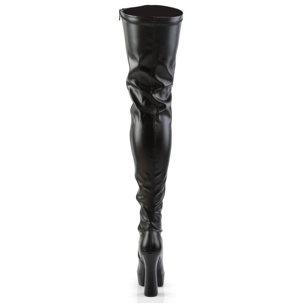Pleaser Womens Boots. ELECTRA-3000z BLK Str Faux Leder