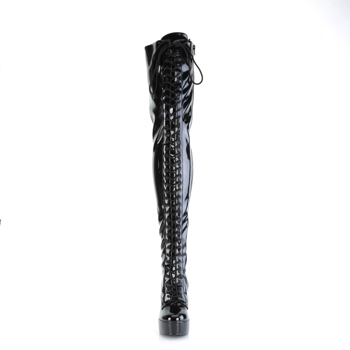 Pleaser  Boots ELECTRA-3023 Blk Str. Pat/Blk