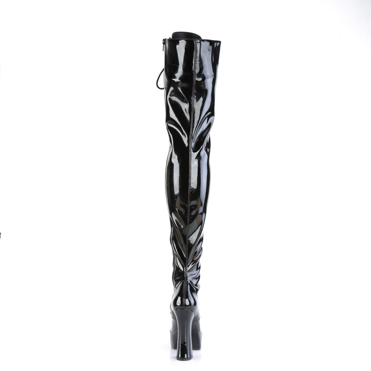 Pleaser  Boots ELECTRA-3023 Blk Str. Pat/Blk