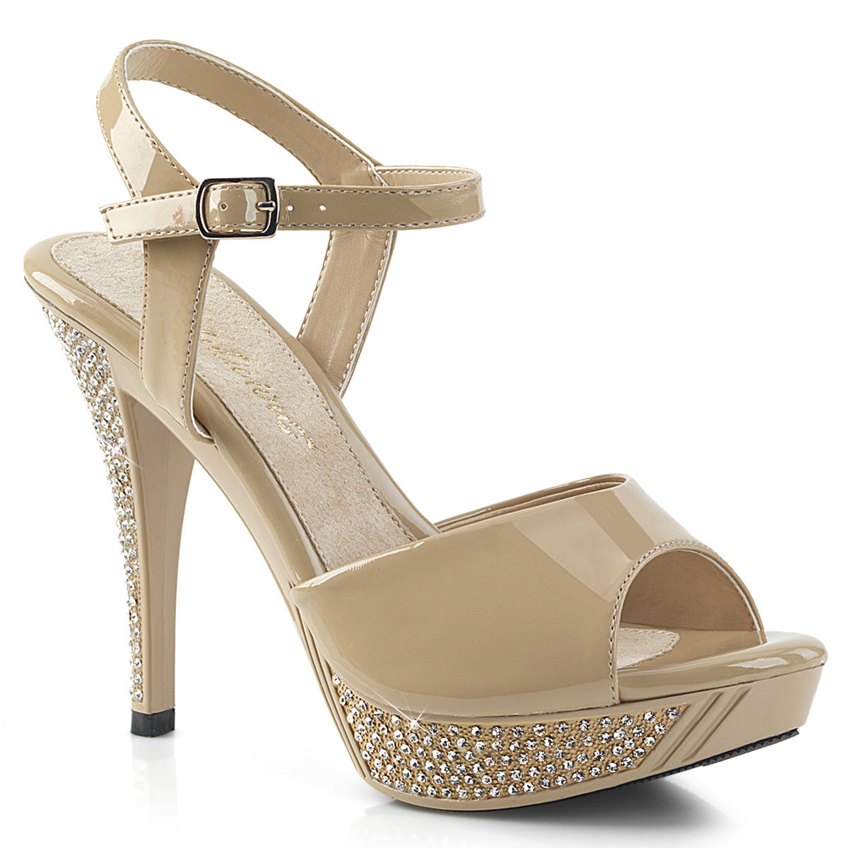 Fabulicious Damen Sandalen ELEGANT-409 creme pat / creme
