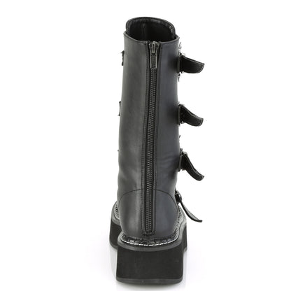 DemoniaCult Frauenstiefel EMILY-322 BLK Vegan Leder