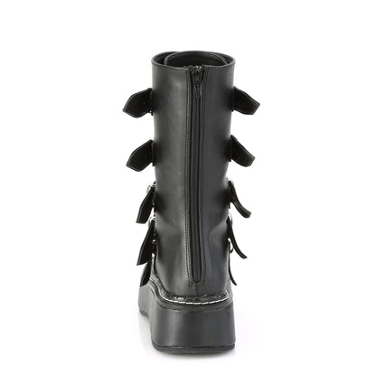 DemoniaCult Frauenstiefel EMILY-330 BLK Vegan Leder