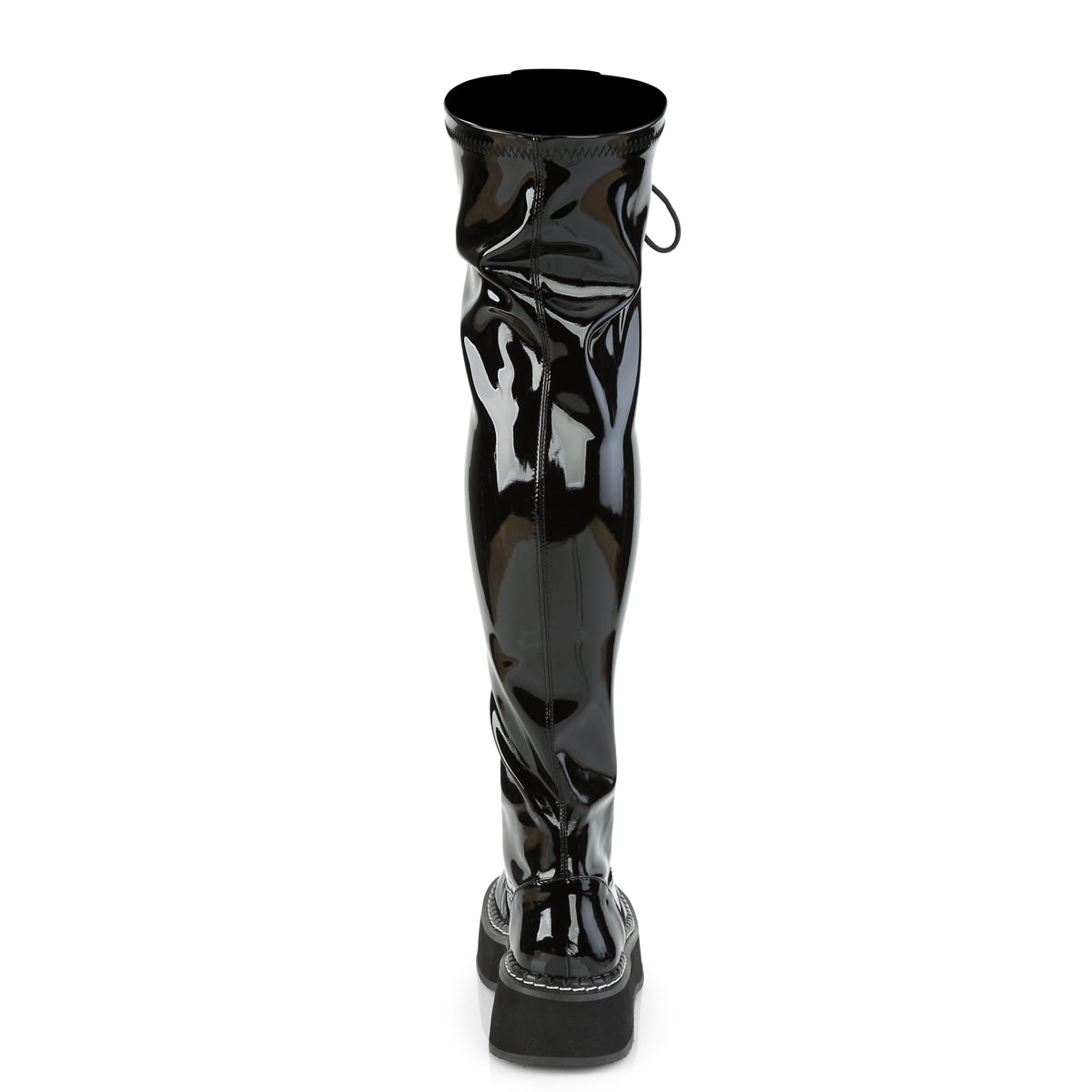 DemoniaCult Frauenstiefel EMILY-375 Blk Pat