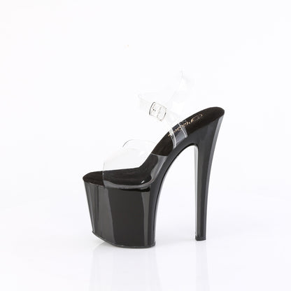 Pleaser   ENCHANT-708 CLR/BLK