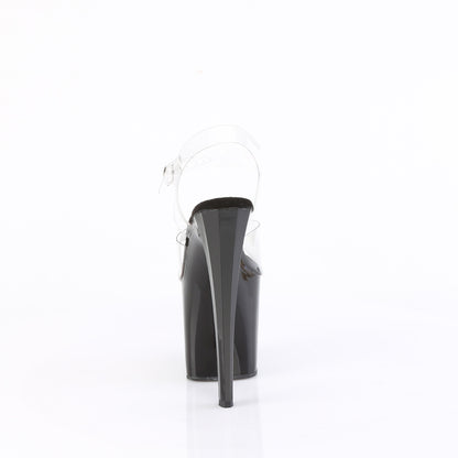 Pleaser   ENCHANT-708 CLR/BLK