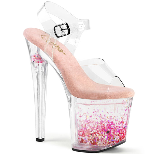 Pleaser   ENCHANT-708aqua-03 CLR/CLR-B. Rosa
