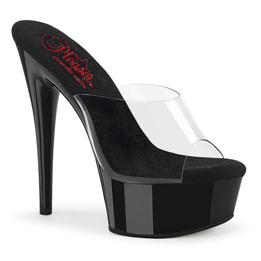 Pleaser   EXCITE-601 CLR/BLK