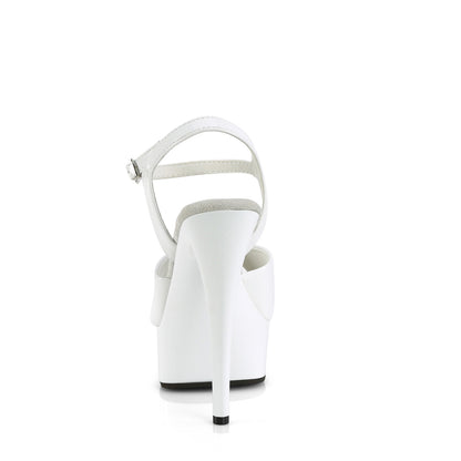 Pleaser  Sandals EXCITE-609 Wht Pat/Wht