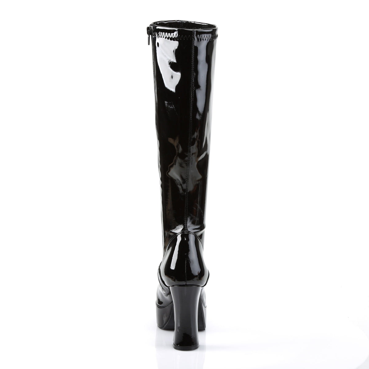 Funtasma Womens Boots. EXOTICA-2000 BLK Str Pat