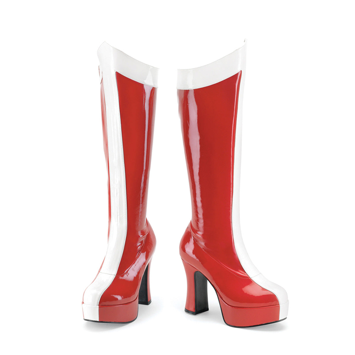 Funtasma Womens Boots. EXOTICA-305 rot-who th pat