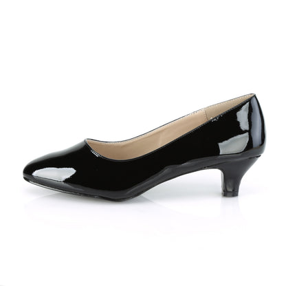 Pleaser Pink Label Womens Pumps FAB-420 Blk Pat