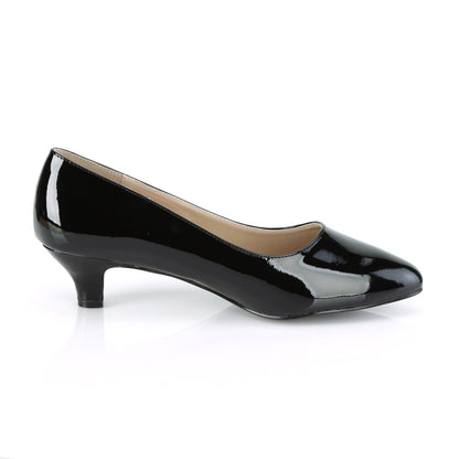 Pleaser Pink Label Womens Pumps FAB-420 Blk Pat