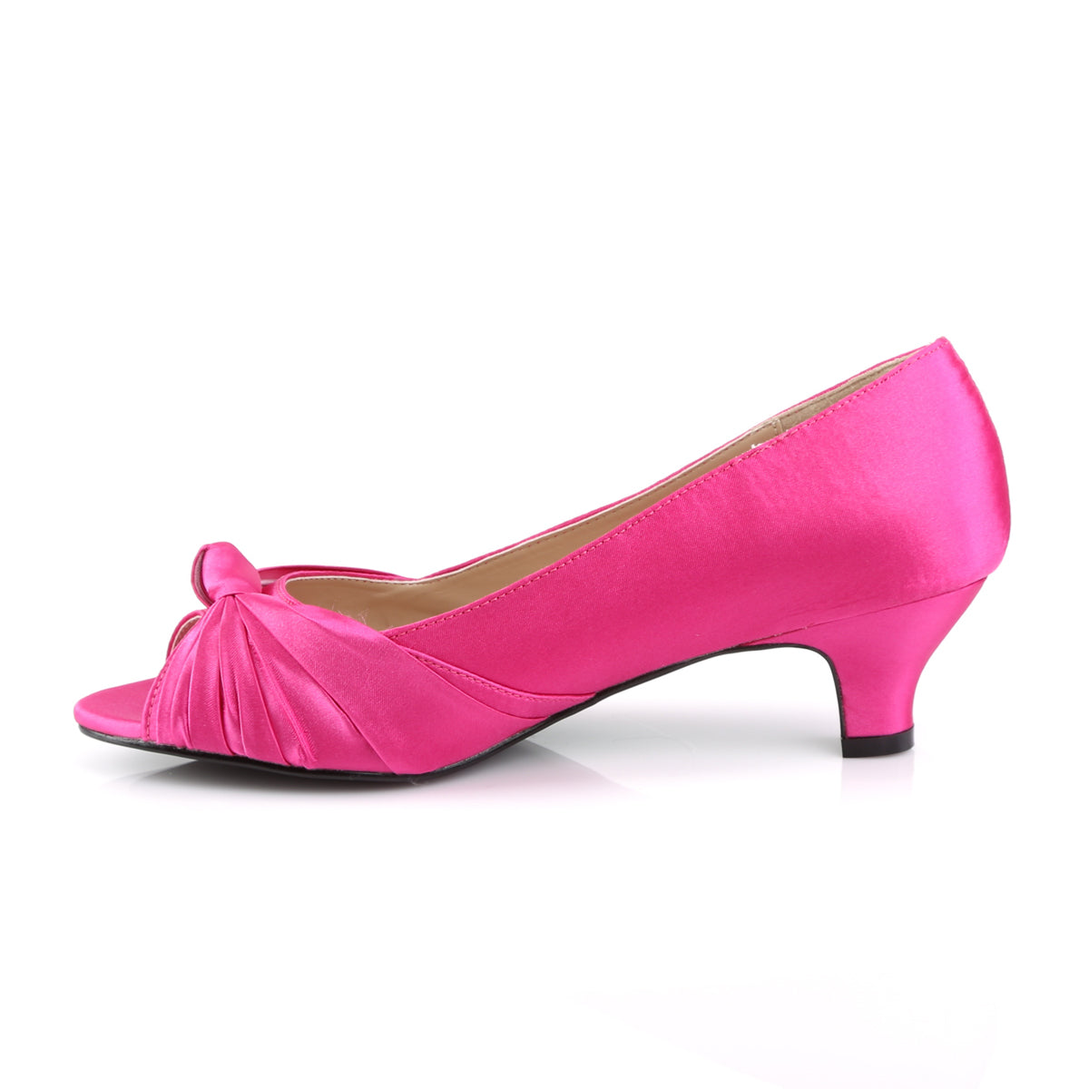 Pleaser Pink Label Frauenpumpen FAB-422 H. Rosa Satin