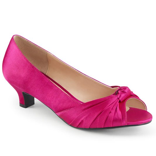 Pleaser Pink Label Frauenpumpen FAB-422 H. Rosa Satin
