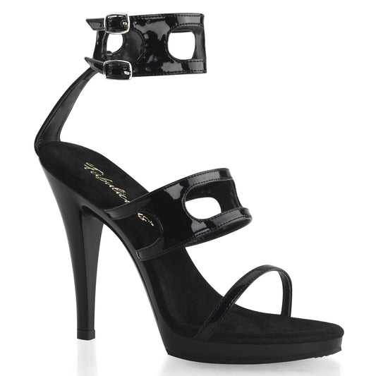 Fabulicious Womens Sandals FLAIR-458 Blk/Blk