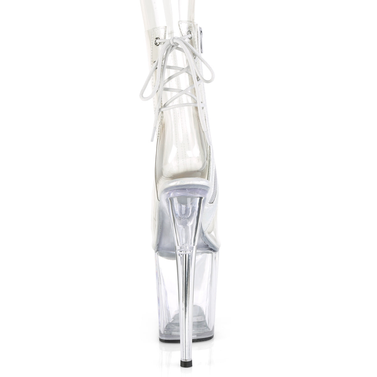 Pleaser Damen Knöchelstiefel FLAMINGO-1018c CLR / CLR