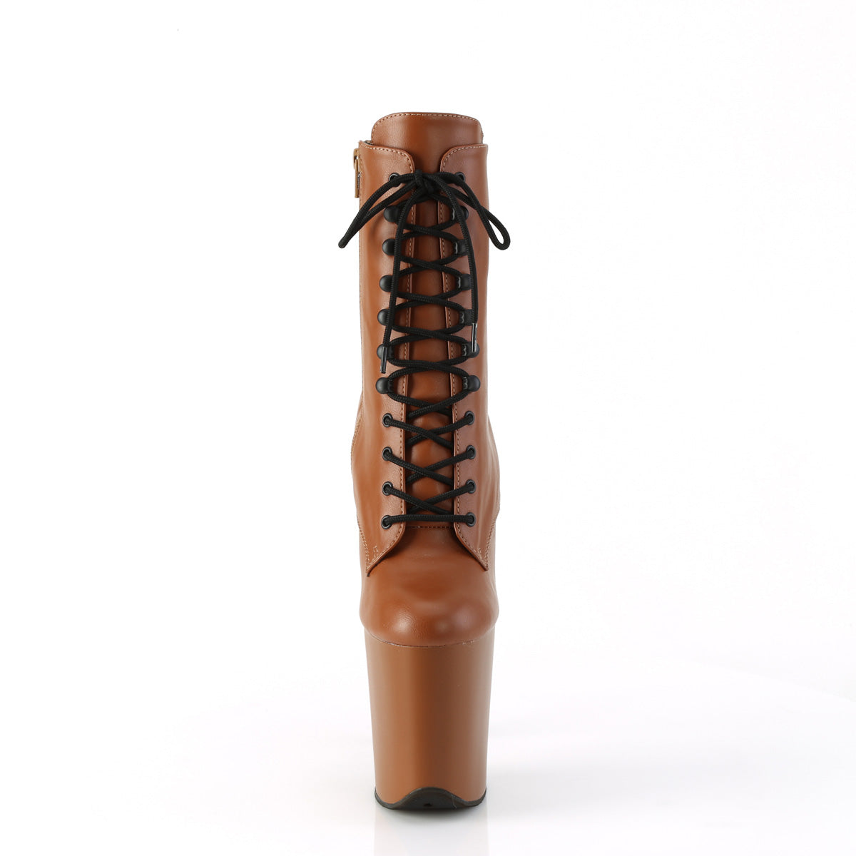 Pleaser   FLAMINGO-1020 Karamell -Kunstleder/Karamellmatte
