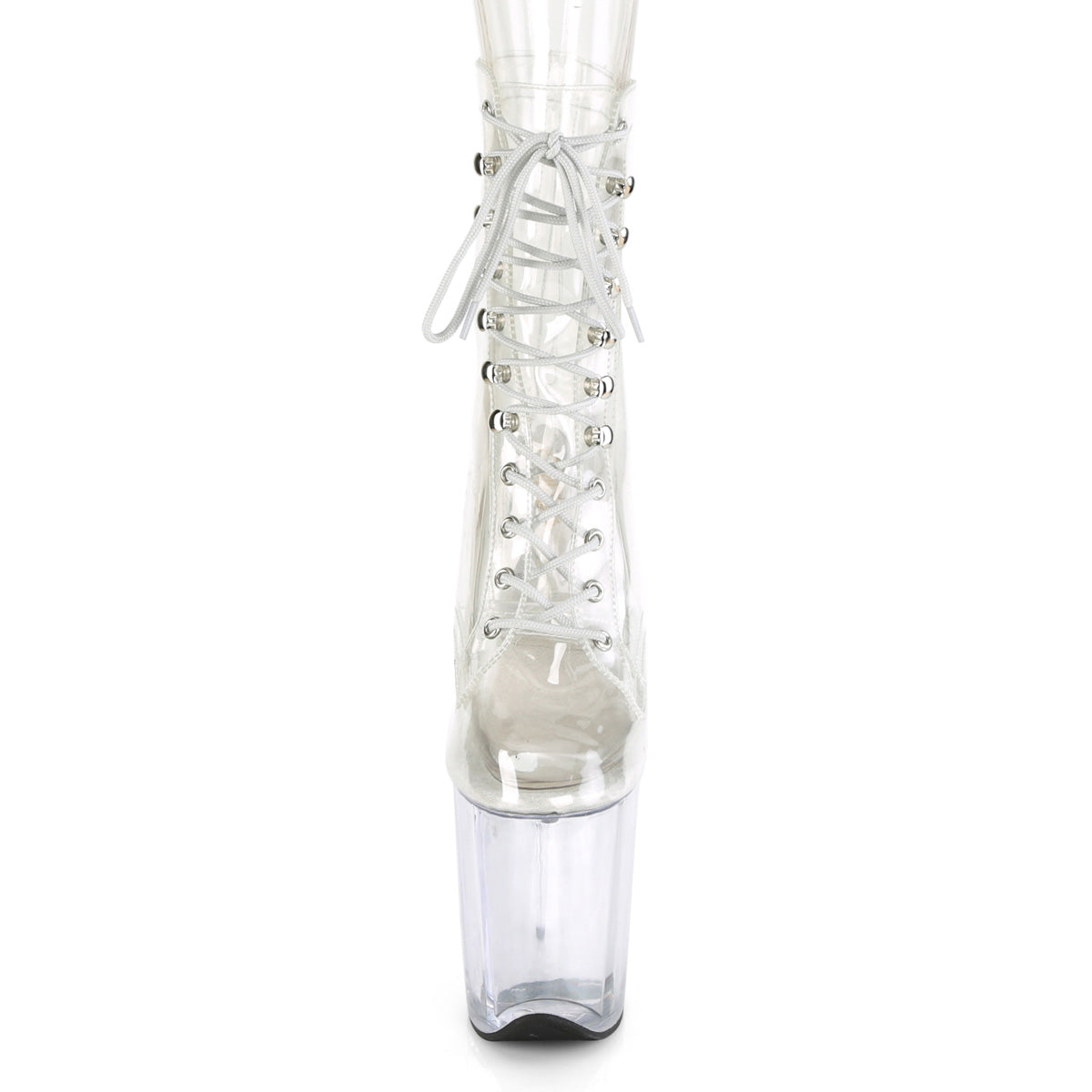 Pleaser Damen Knöchelstiefel FLAMINGO-1020c CLR / CLR