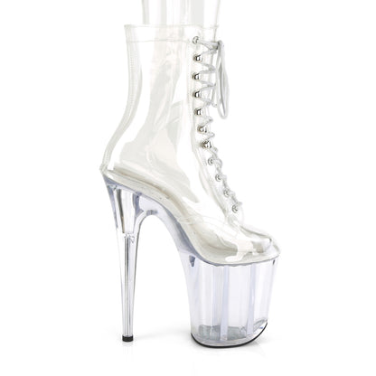 Pleaser Damen Knöchelstiefel FLAMINGO-1020c CLR / CLR