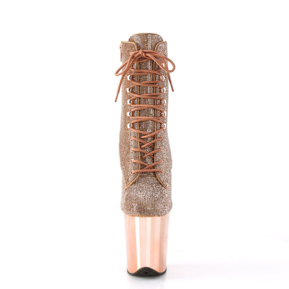 Pleaser  Stiefeletten FLAMINGO-1020CHRS ROSE GOLD RS / ROSE GOLD CHROME
