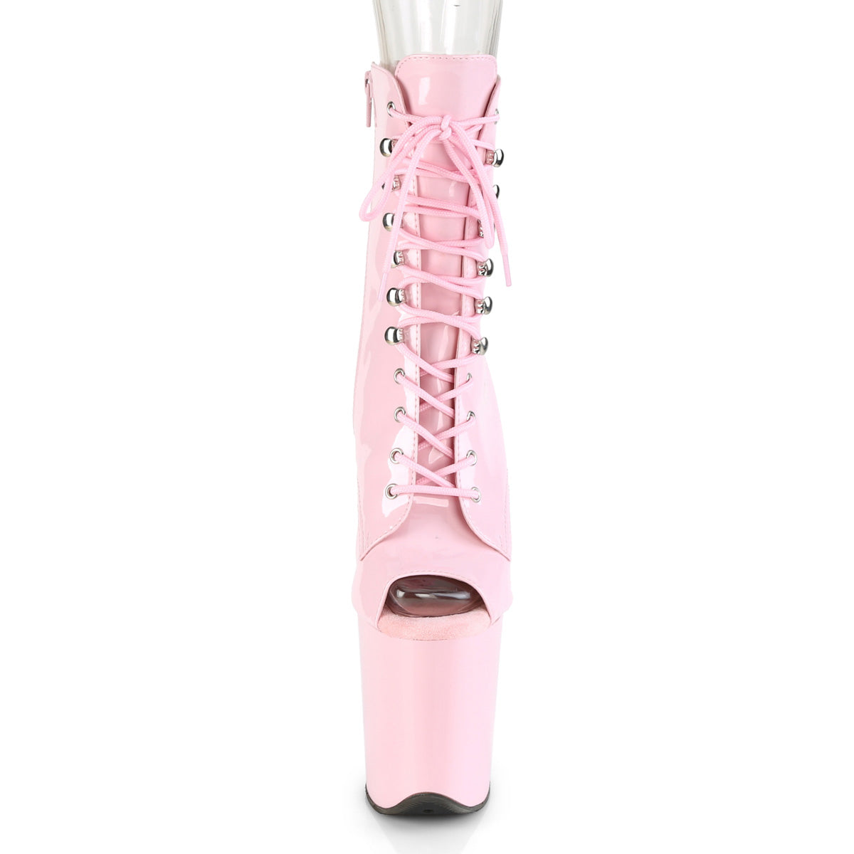 Pleaser Damen Knöchelstiefel FLAMINGO-1021 B. pink pat / b. Rosa