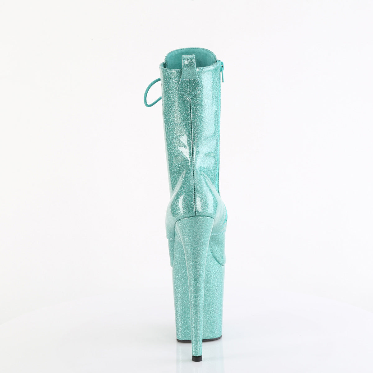 Pleaser   FLAMINGO-1040GP Aqua Glitter Pat/M