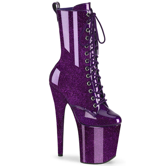 Pleaser   FLAMINGO-1040gp lila glitzer pat/m