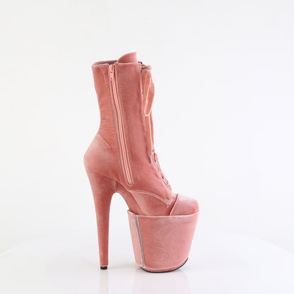 Pleaser   FLAMINGO-1045VEL Dusty Pink Velvet/M