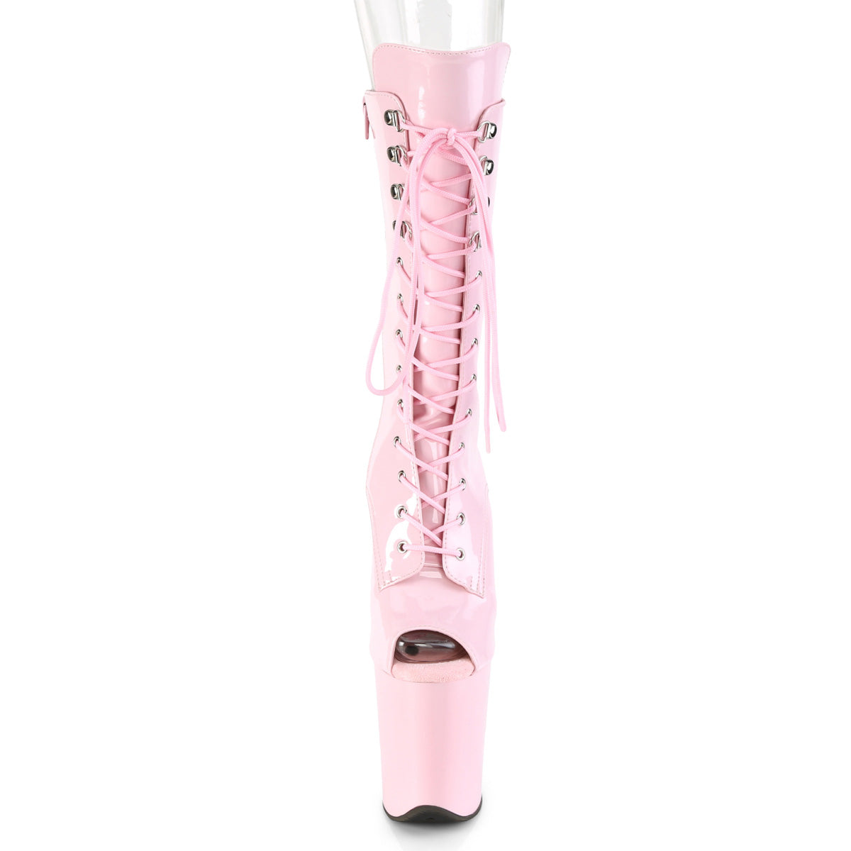 Pleaser Damen Knöchelstiefel FLAMINGO-1051 B. Pink pat / b. Rosa
