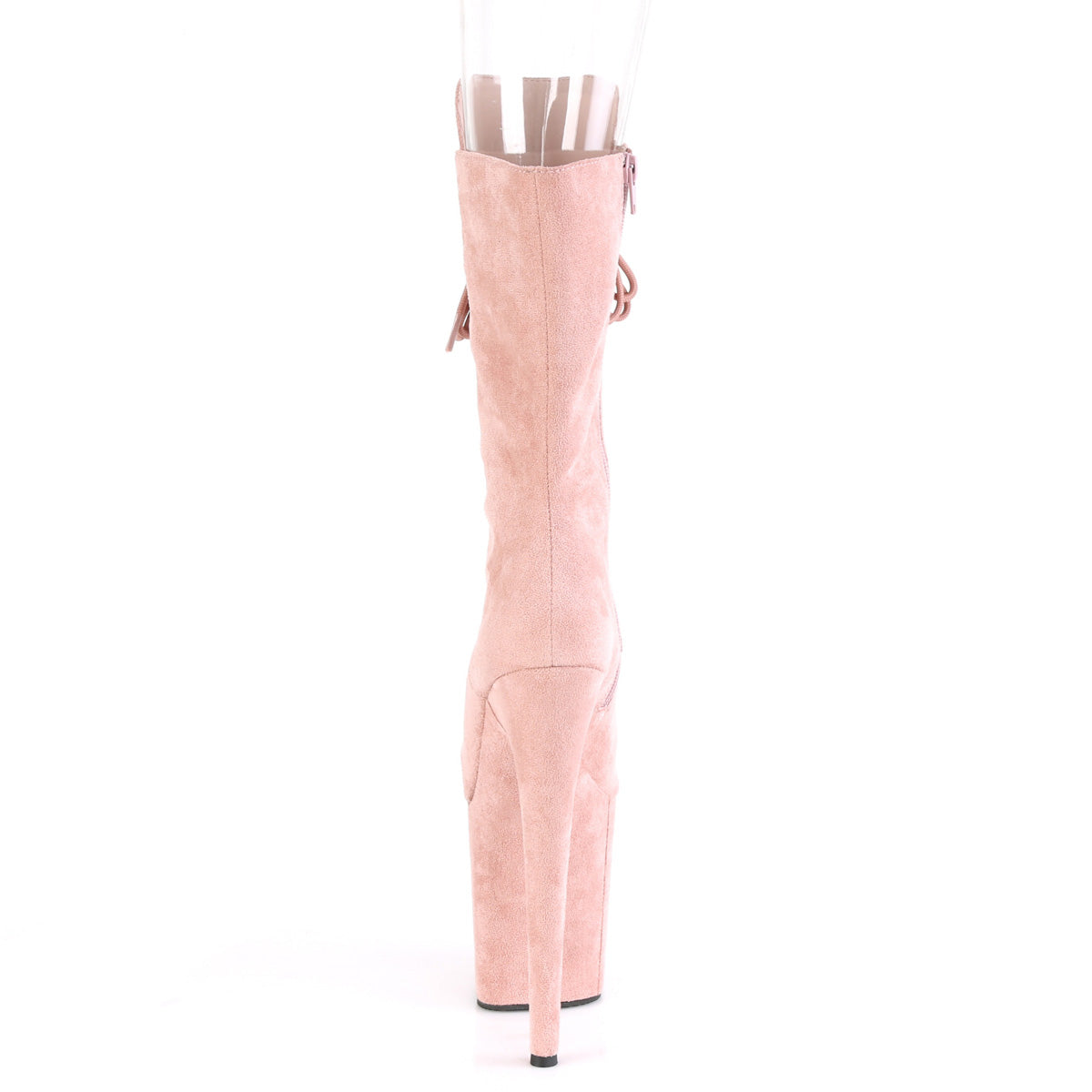 Pleaser Damen Knöchelstiefel FLAMINGO-1051FS Dusty Blush F. Wildleder / Dusty Ruil F. Wildleder