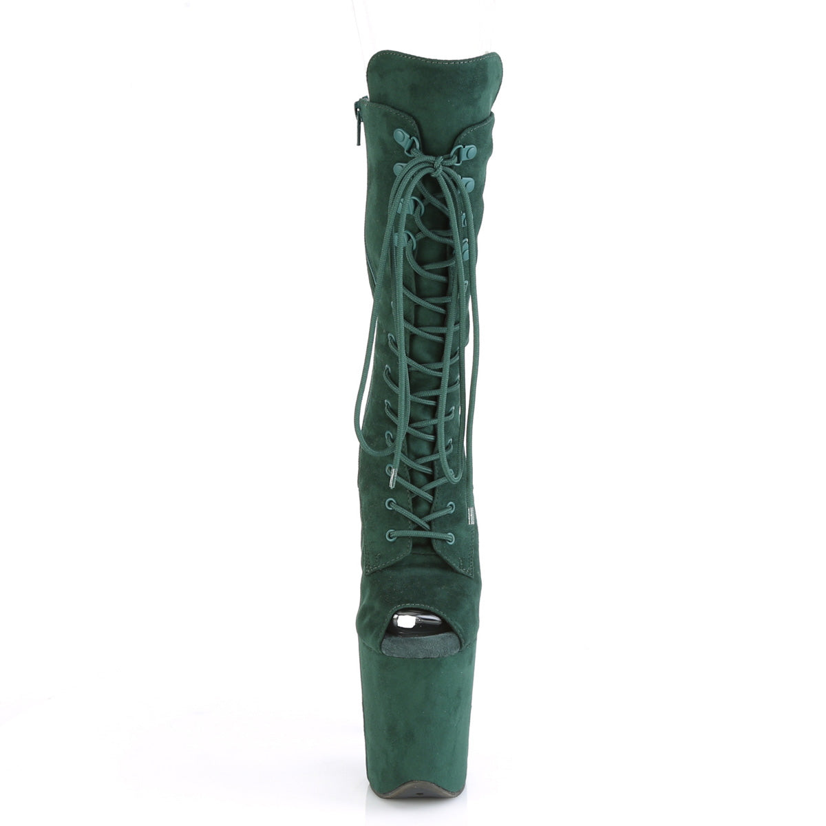Pleaser Damen Knöchelstiefel FLAMINGO-1051fs Emerald Green F.Deede / Emerald Green F.Sede