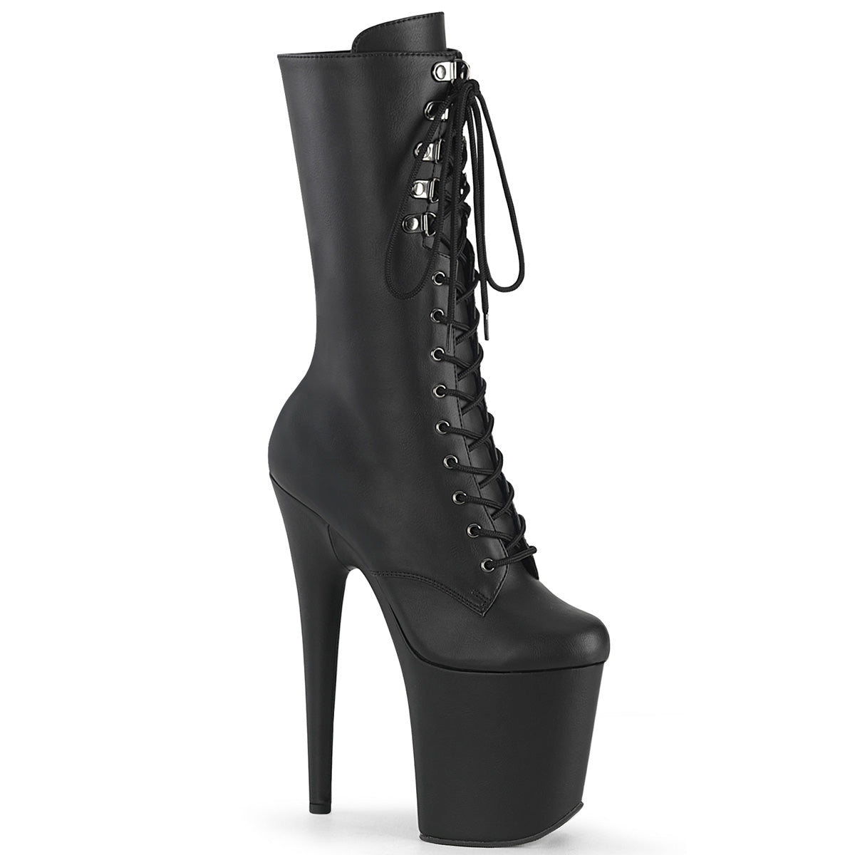 Pleaser   FLAMINGO-1054 BLK Kunstleder/BLK Matte