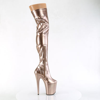 Pleaser   FLAMINGO-3000HWR ROSE GOLD STR. Holo/Roségold Holo