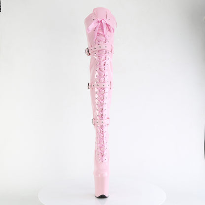 Pleaser   FLAMINGO-3028 B. Pink Str. Pat/b. Rosa