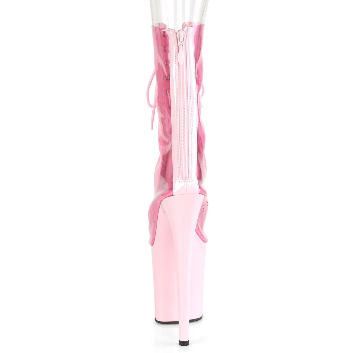 Pleaser Damen Knöchelstiefel FLAMINGO-800-34 B. Pink PVC-B. Rosa Pat / b. Rosa