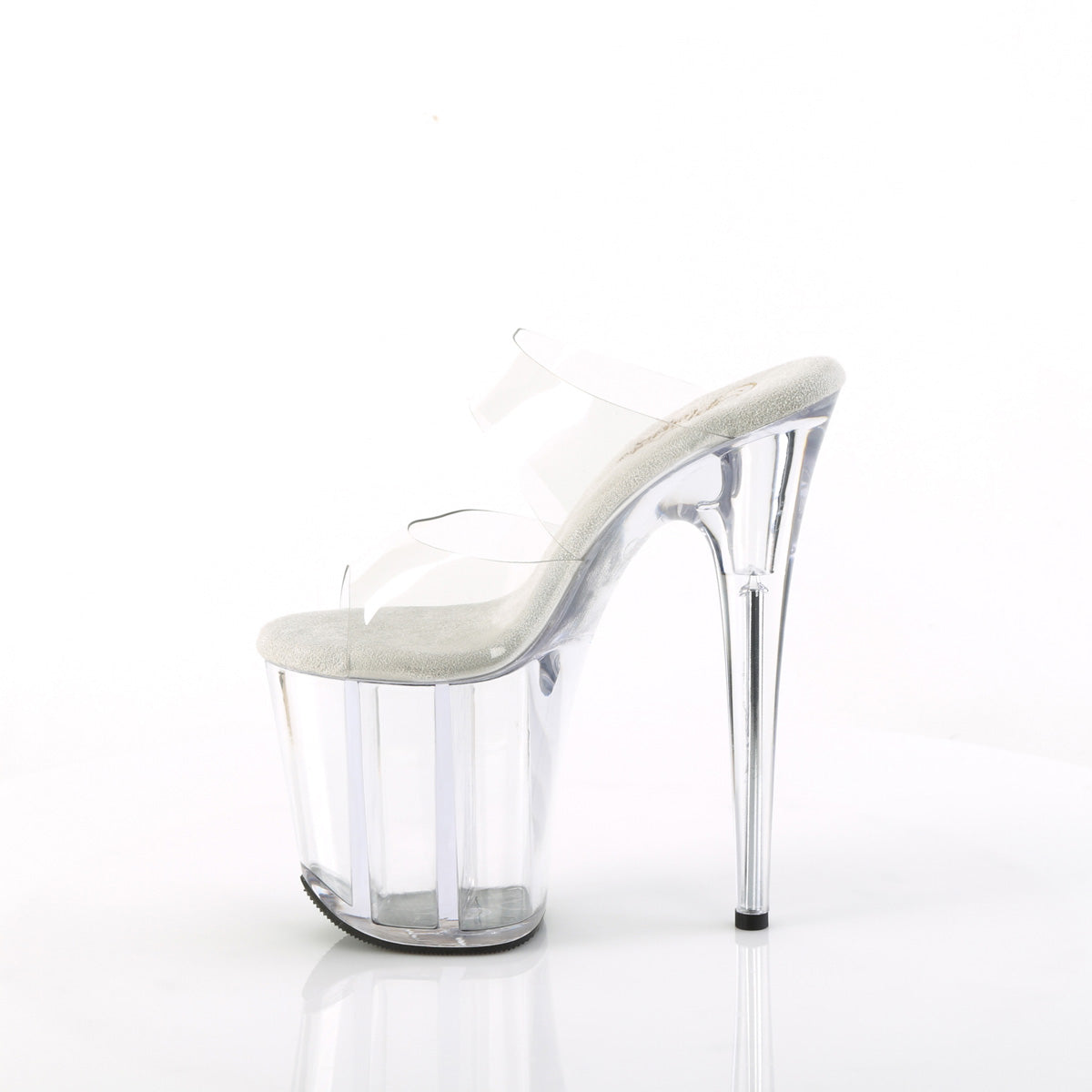 Pleaser Womens Sandals FLAMINGO-802 Clr/Clr