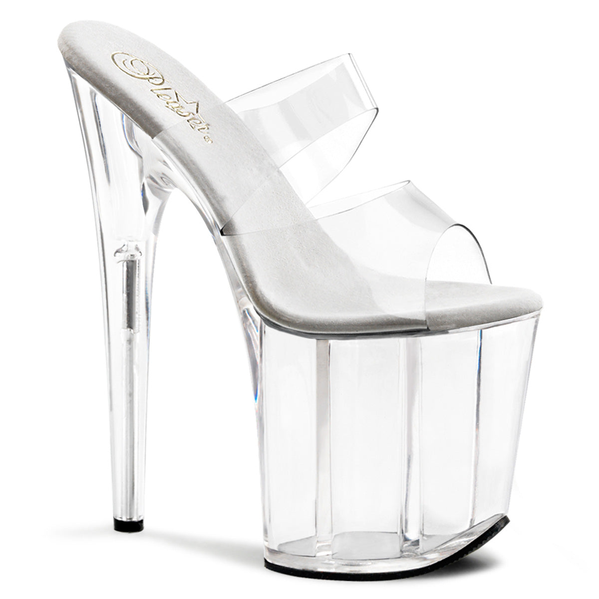 Pleaser Womens Sandals FLAMINGO-802 Clr/Clr