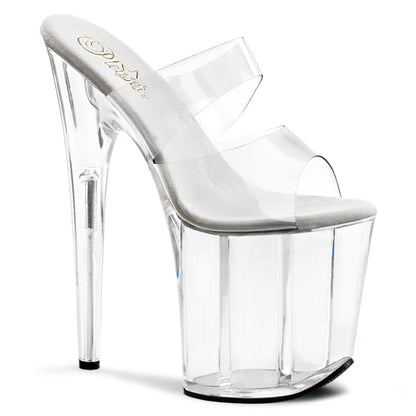 Pleaser Womens Sandals FLAMINGO-802 Clr/Clr