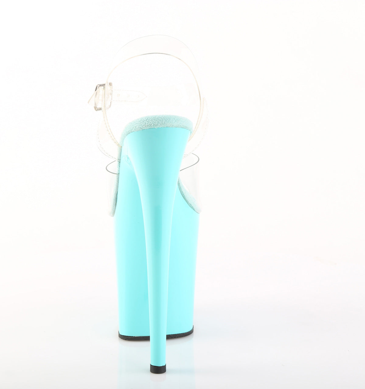 Pleaser Women's Platform Shoes FLAMINGO-808 Clr/Aqua