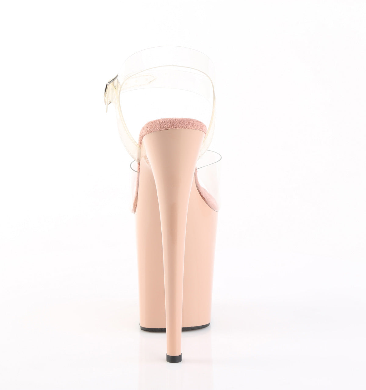Pleaser Women's Platform Shoes FLAMINGO-808 Clr/Blush