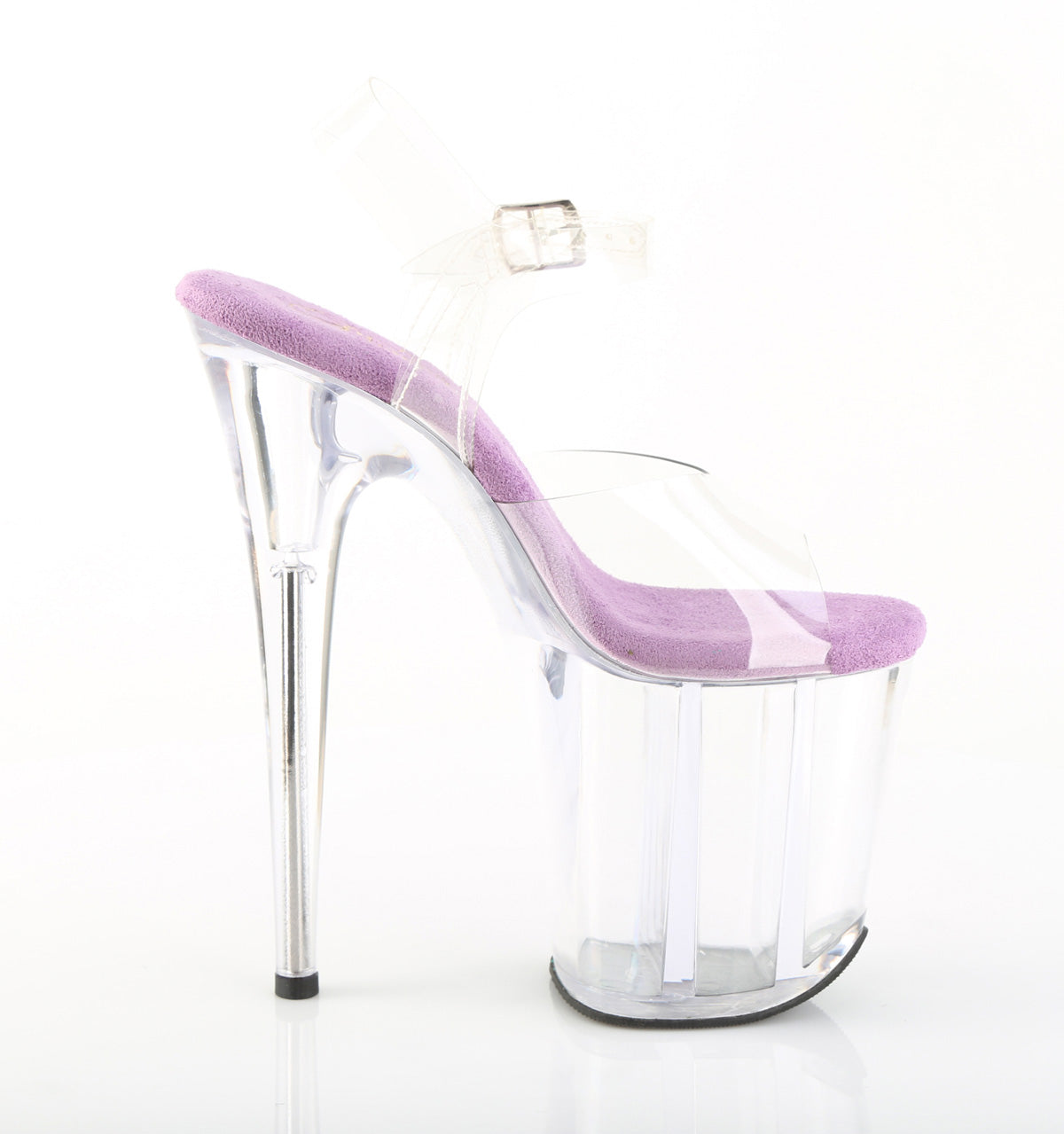 Pleaser Women's Platform Shoes FLAMINGO-808 Clr-Lavender/Clr