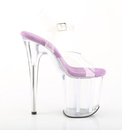 Pleaser Women's Platform Shoes FLAMINGO-808 Clr-Lavender/Clr
