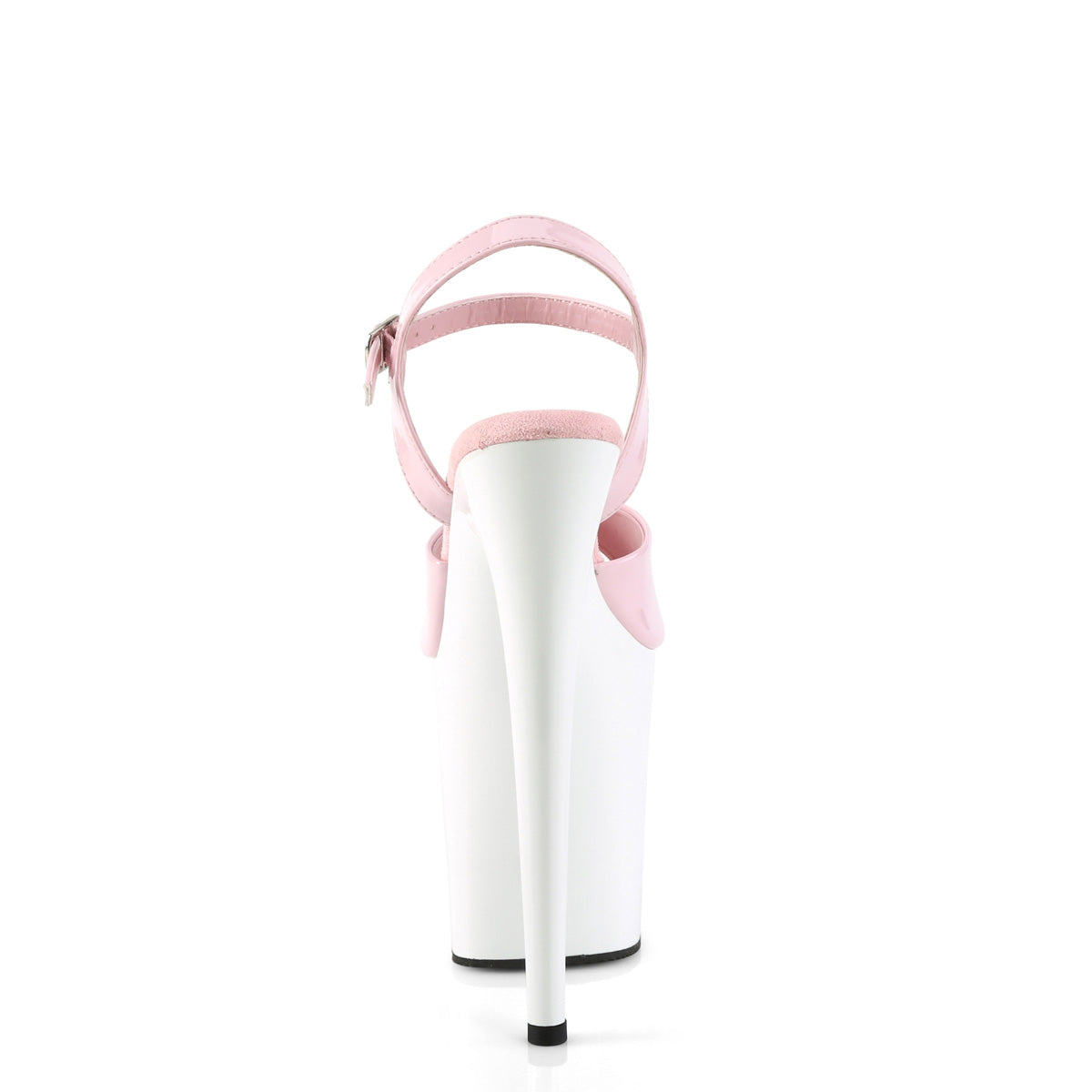 Pleaser Women's Platform Shoes FLAMINGO-809 B. Pink Pat/Wht