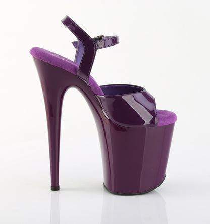 Pleaser Women's Platform Shoes FLAMINGO-809 Purple Pat/Purple
