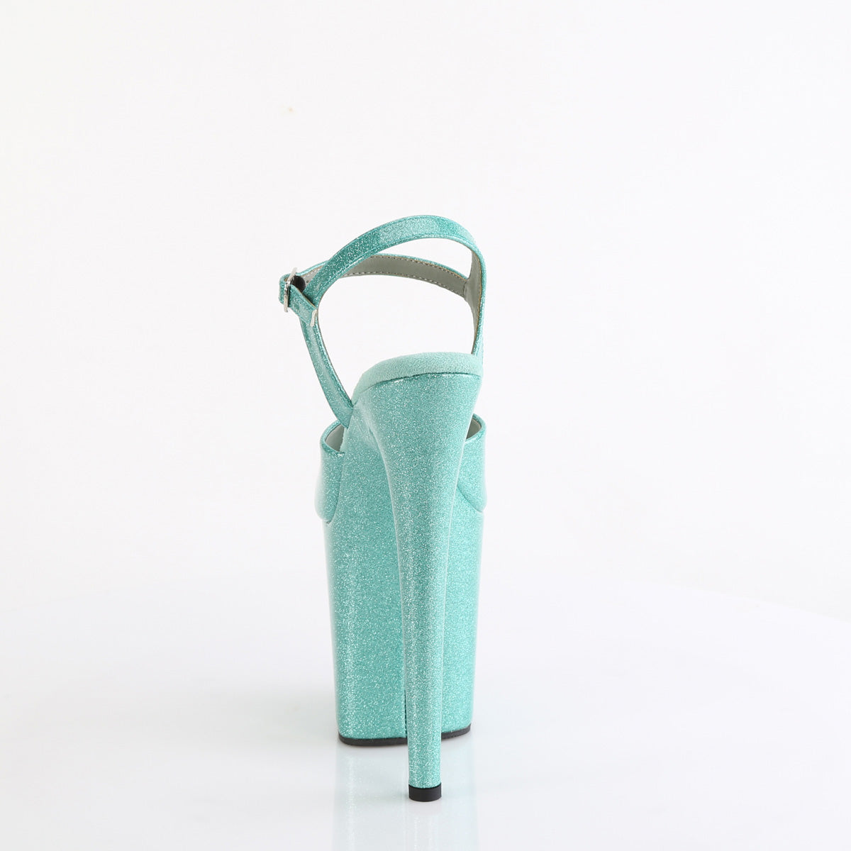 Pleaser   FLAMINGO-809GP Aqua Glitter Pat/M.