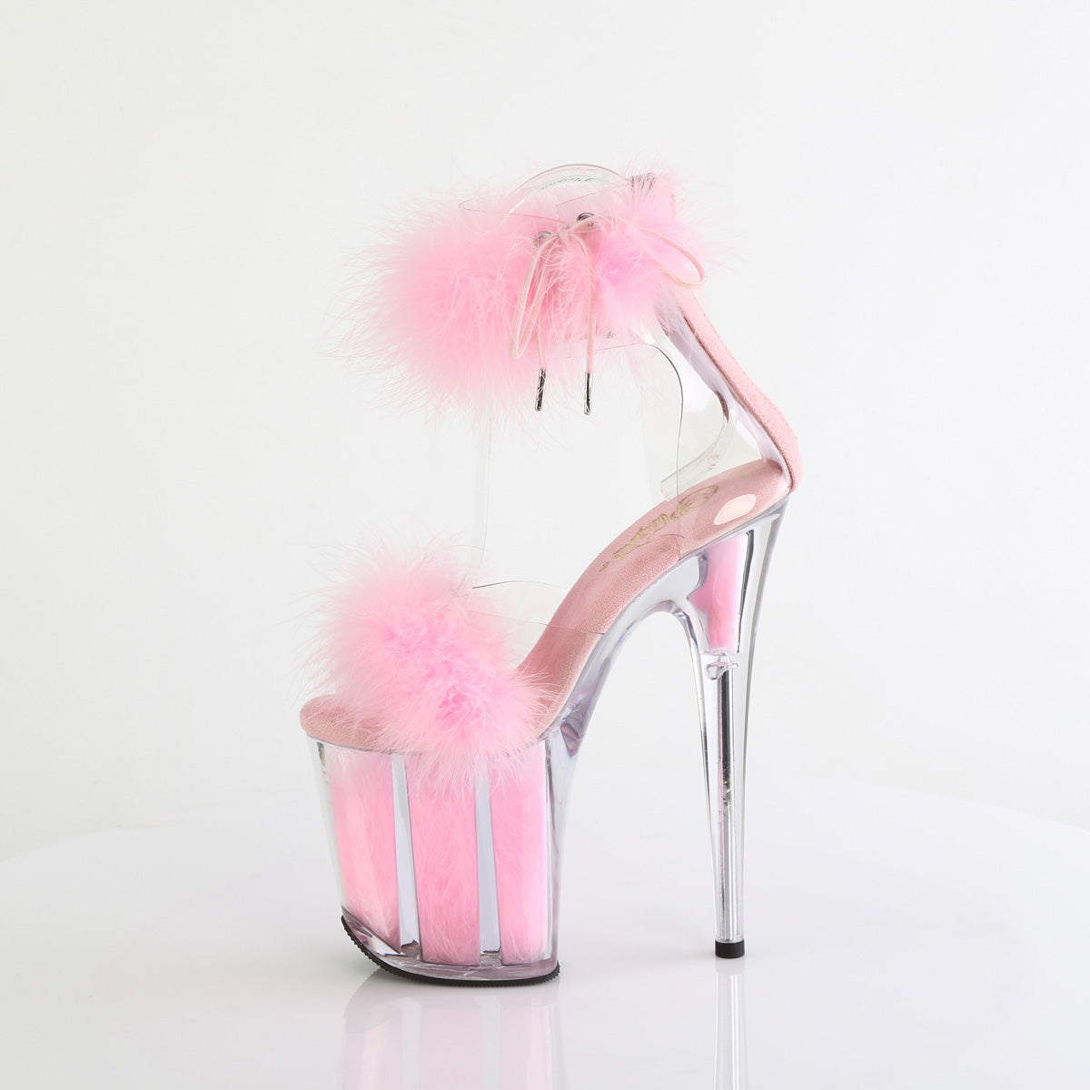 Pleaser   FLAMINGO-824f CLR-B. Rosa Fell/m