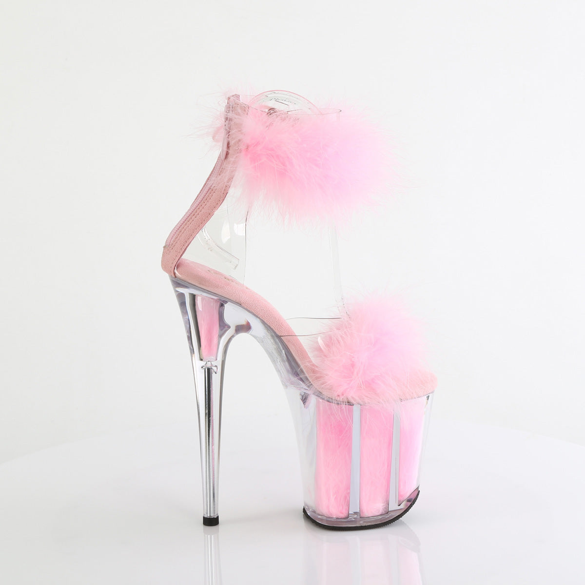 Pleaser   FLAMINGO-824f CLR-B. Rosa Fell/m