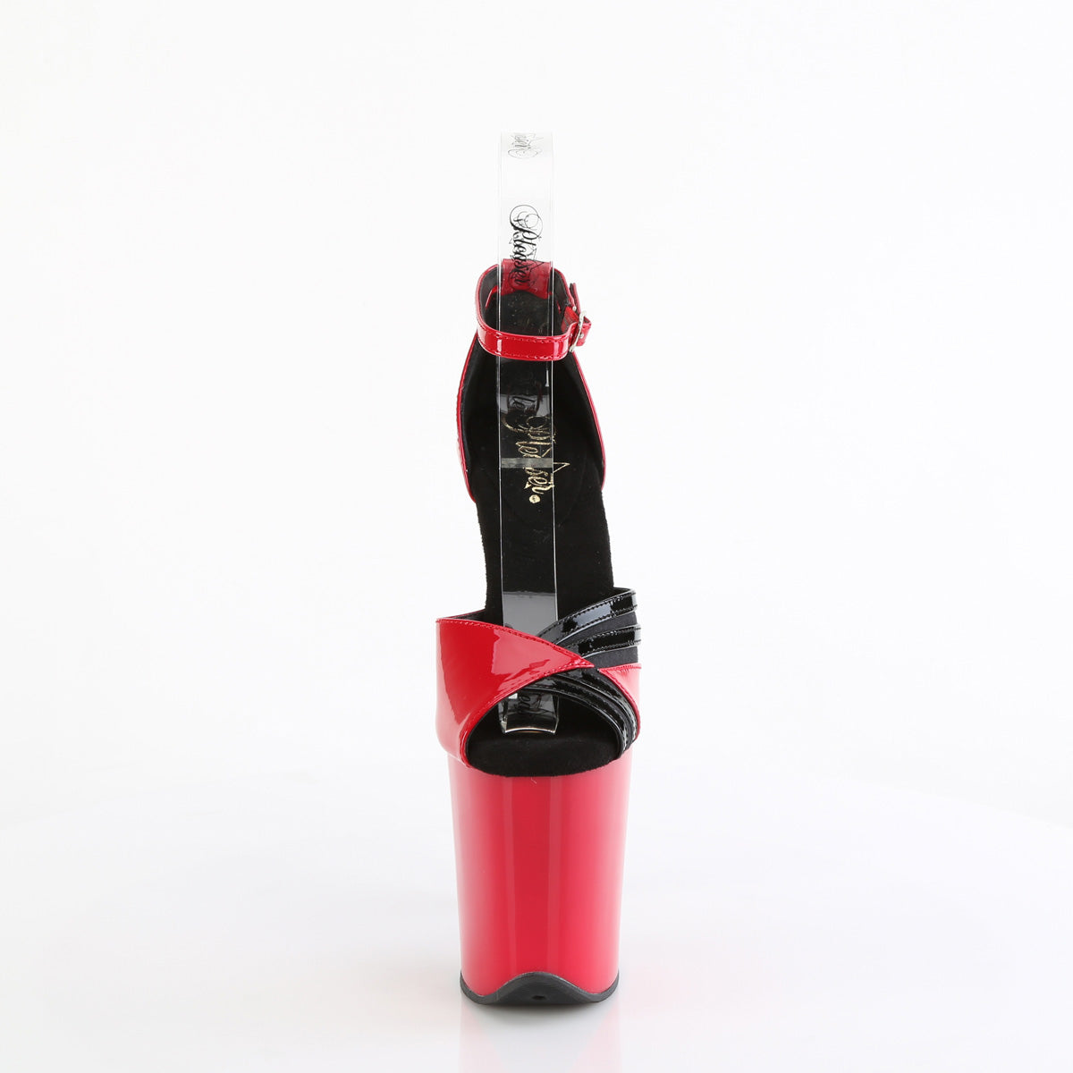 Pleaser   FLAMINGO-884 Red-Blk/Red-Blk