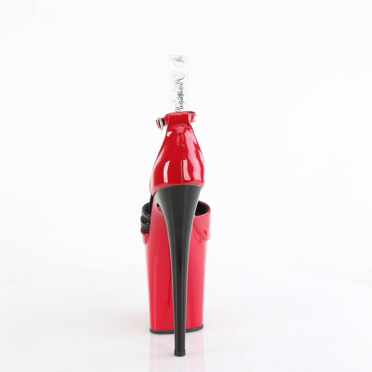 Pleaser   FLAMINGO-884 Red-Blk/Red-Blk